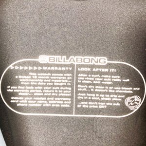 Traje de Neopreno Billabong Talle L para Surf o Deportes Acuáticos - imagen 5