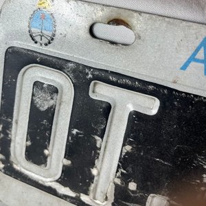 Matrícula Argentina Antigua OTJ 875 - imagen 5