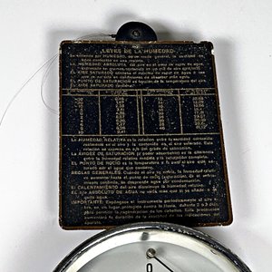 Medidor de Temperatura y Humedad del Aire Antiguo - imagen 3