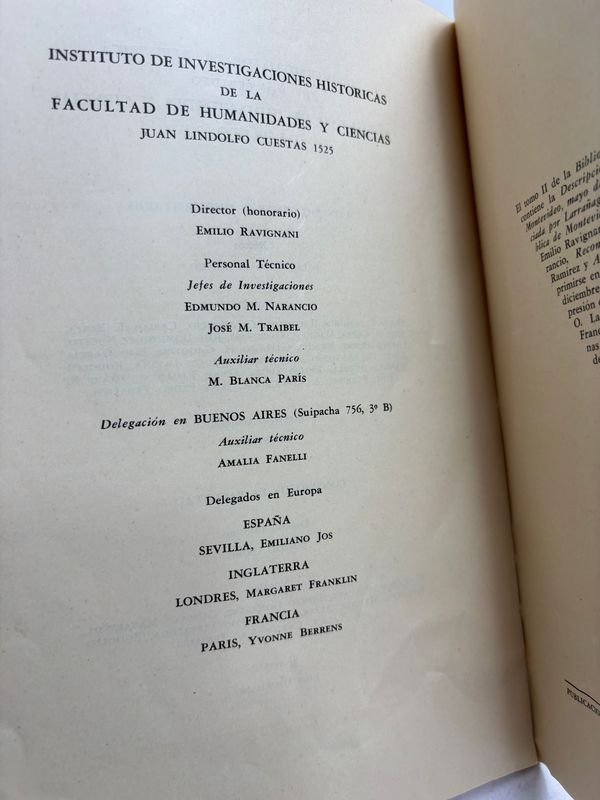 Biblioteca de impresos raros americanos - Montevideo 1951 - imagen 5