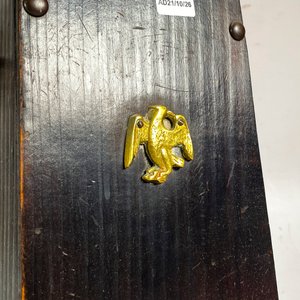 Paragüero de Madera con Aros y Águila en Bronce - imagen 4
