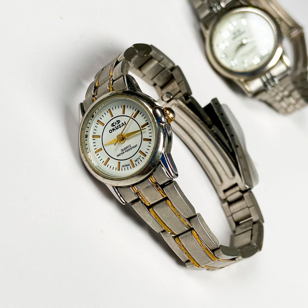 Cuatro relojes de dama en plata con diferentes caras - imagen 5