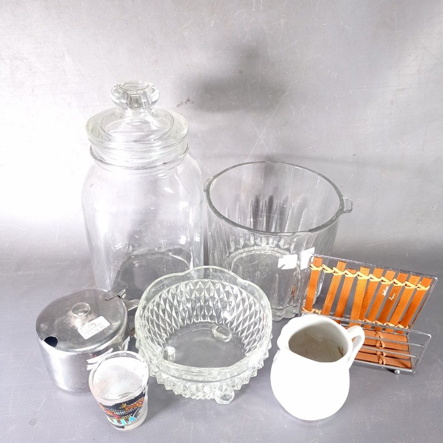 Colección de artículos de cocina en vidrio y metal - imagen 3