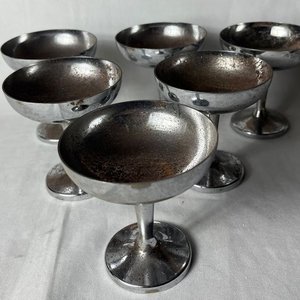 Juego de 6 Copas de Platina Estilo Vintage - imagen 7