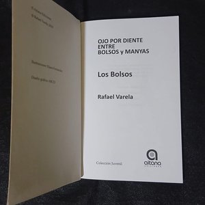 Libro "Ojo por Diente entre Manyas y Bolsos" de Rafael Varela (Aitana Ediciones, 2010) - imagen 4