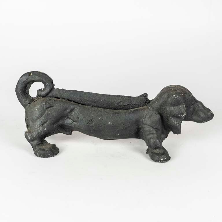 Estatua de perro salchicha en cerámica - imagen 2