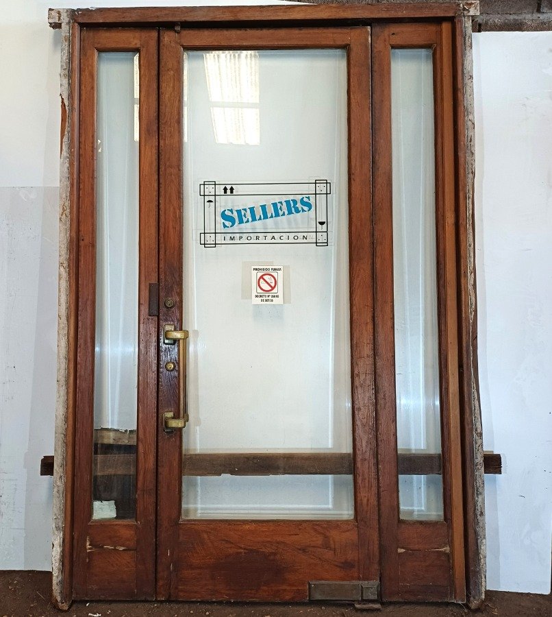 Puerta antigua de frente para local comercial - imagen 9