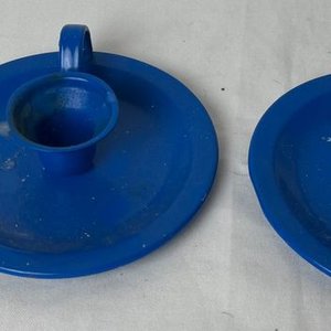 Par de Palmatorias Esmaltadas Azules - imagen 5