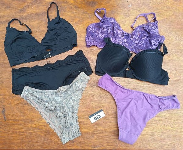 Lote de Lencería: Corpiños y Bombachas Variados