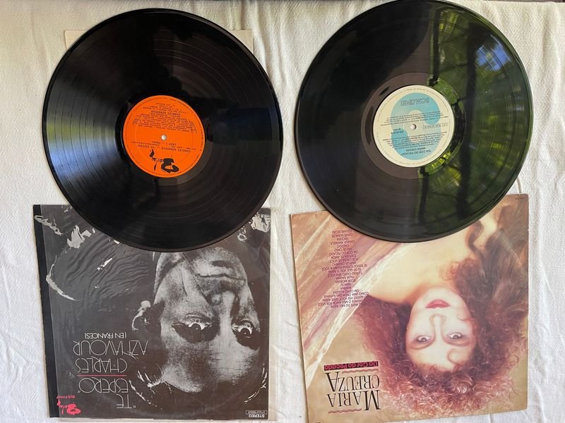 Lote de 2 Discos de Vinilo Usados