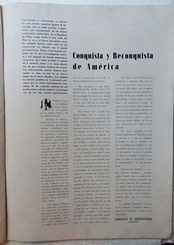 Revista Hispanidad: Publicación Histórica Española - imagen 6