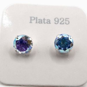 Lote siguiente: Par de Abridores de Plata 925 con Cristales Brillantes