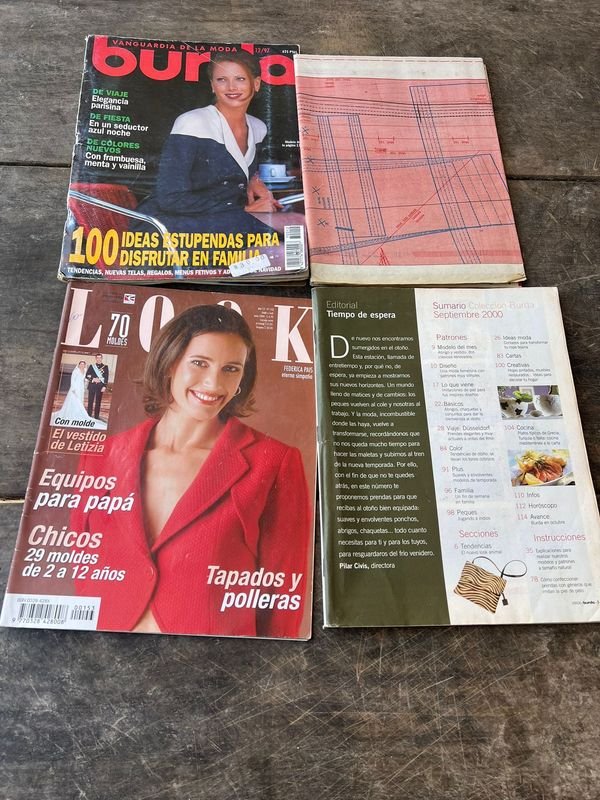 Revistas de Costura en Buena Condición