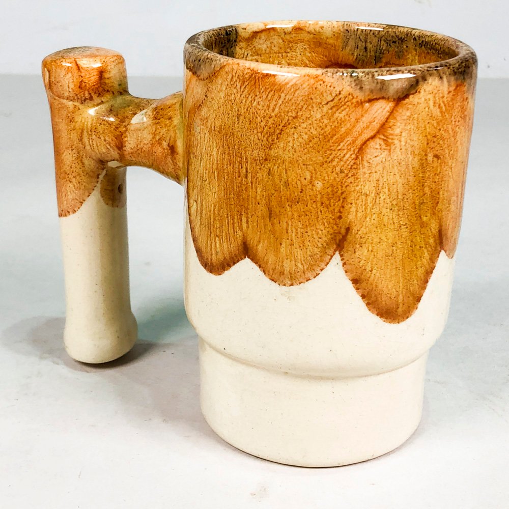 Tazas de cerámica esmaltada en buen estado - imagen 2