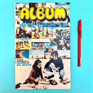 Álbum de figuritas "El Escolar" de los años 70, editado en Uruguay por El País - imagen 1