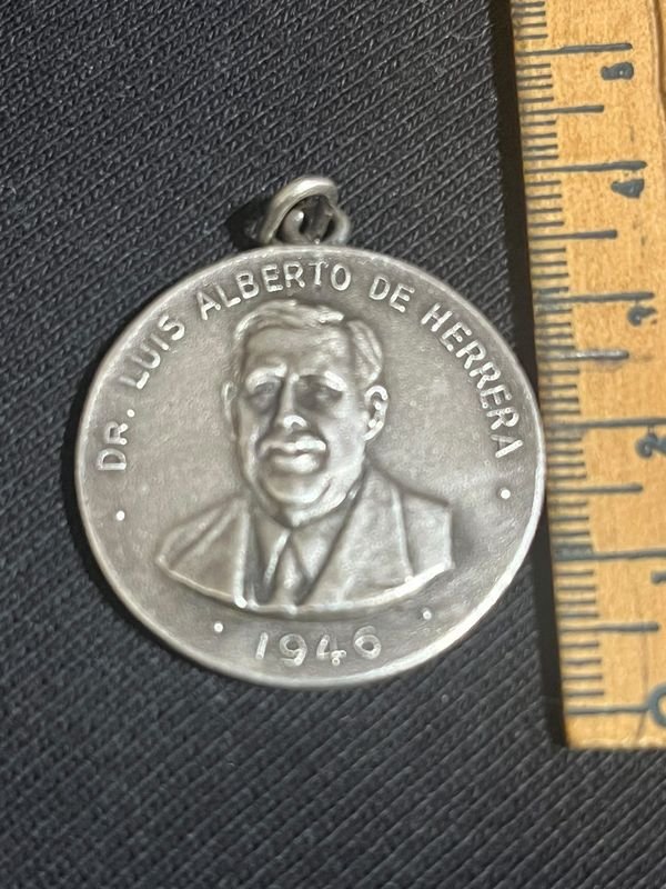 Medalla Conmemorativa Dr. Luis Alberto de Herrera y Brigadier Gral. Manuel Oribe - Partido Nacional