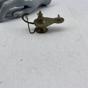 Candil de Bronce Decorativo con Cadena y Tapa - imagen 5
