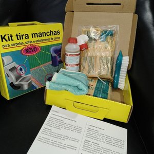 Lote anterior: Kit Quita Manchas Novo para Alfombras, Sofás y Tapizados
