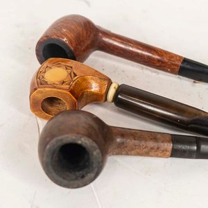 Lote de 3 Pipas de Madera para Coleccionar - imagen 2