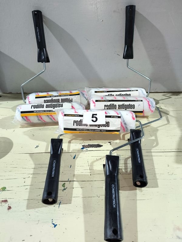 5 RODILLOS PINTAR - Paquetes de pintura y herramientas - imagen 1