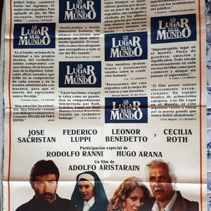 Lote siguiente: Poster Original "Un Lugar en el Mundo" (1992) - José Sacristán