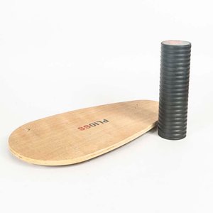 Lote siguiente: Tabla de Equilibrio de Madera con Rodillo Negro