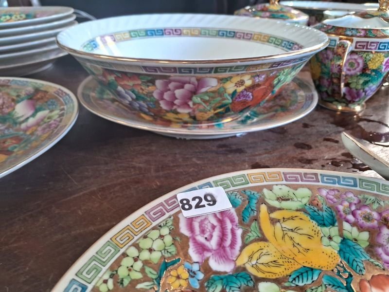 Porcelana y Cerámica Chinesa con Diseño Floral - imagen 15