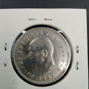 Moneda Antigua Griega de Plata 1959 - imagen 3