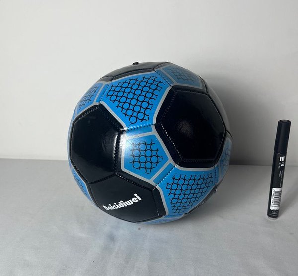 Pelota de Fútbol Profesional Baidisiwei Azul y Negra