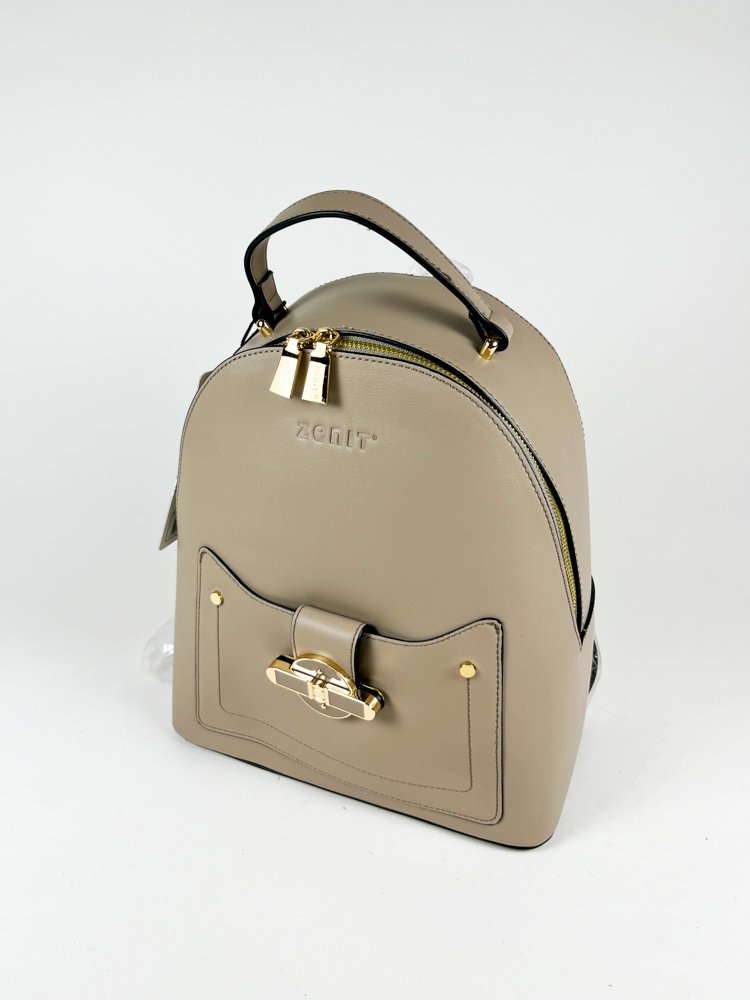 Mochila-Cartera para Dama Zenit, color Perla