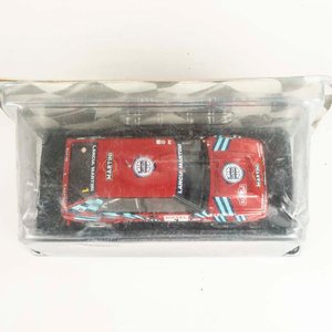 Auto Lancia Delta Integrale 16V Biasion - Siviero Rally Sanremo 1989 escala 1/24 en su estuche original. - imagen 2