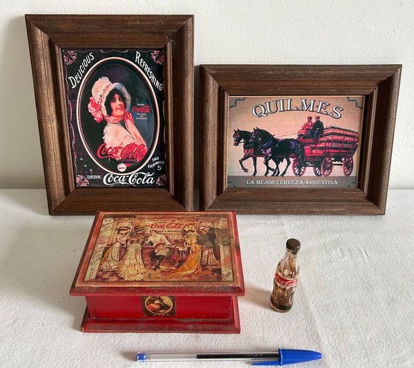 Colección de Arte y Objetos Coca-Cola y Quilmes