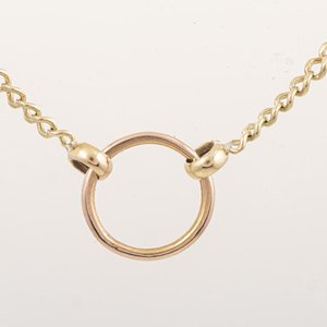 Cadena de Oro 18k con Dije Aro - imagen 1