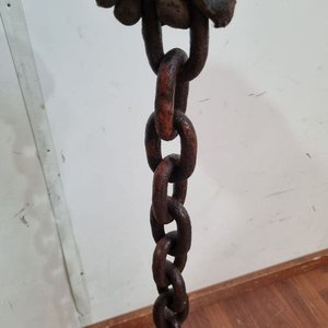 Cadena Antigua de Hierro, 6 Metros de Largo - imagen 3