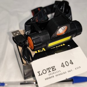 Linterna Minero LED Recargable con Doble Posición, Nueva en Caja - imagen 2