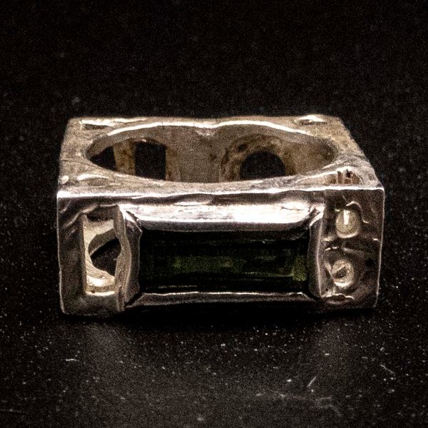 Anillo de Plata 950 con Turmalina - imagen 1