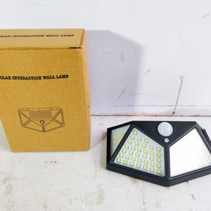 2 Faroles Solares LED Exteriores de 4 Caras con Fotocélula y Sensor - imagen 2