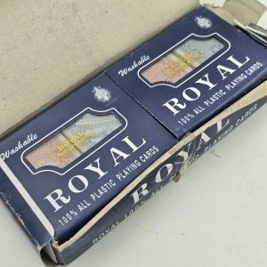 Set de 6 Mazos de Cartas Royal 100% Plástico para Poker - imagen 1