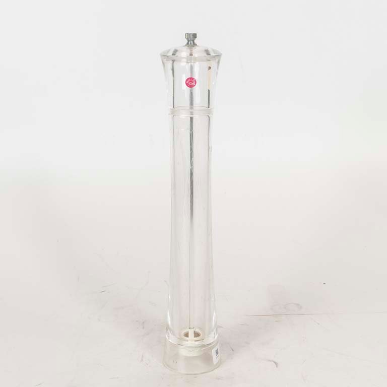 Pimentero Grande de Acrílico Transparente - 40 cm