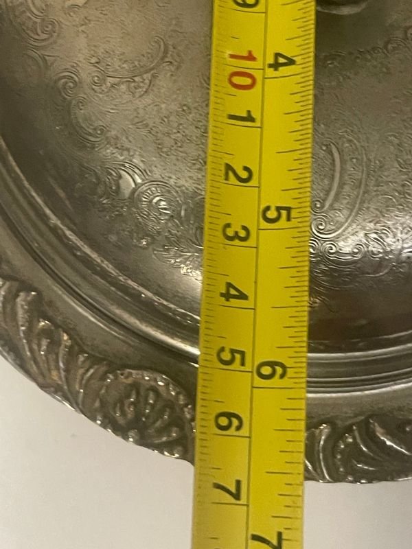 Fuente de plata en excelente estado - imagen 7