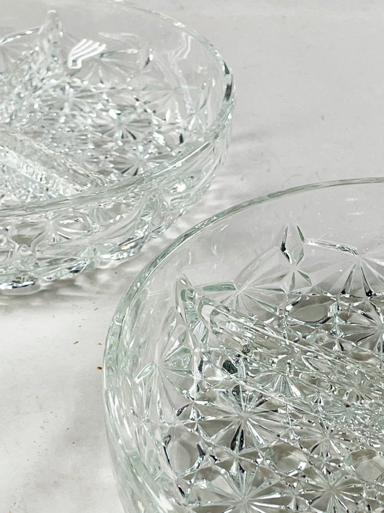 Dos copas de vidrio hialino transparente - imagen 3