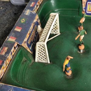 Futbolito Antiguo "World Cup Soccer" con Caja Original - imagen 6