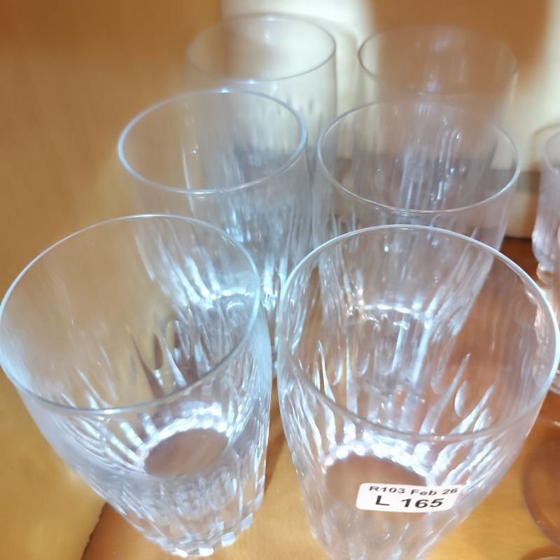 Vasos de cristal tallado de alta calidad - imagen 2