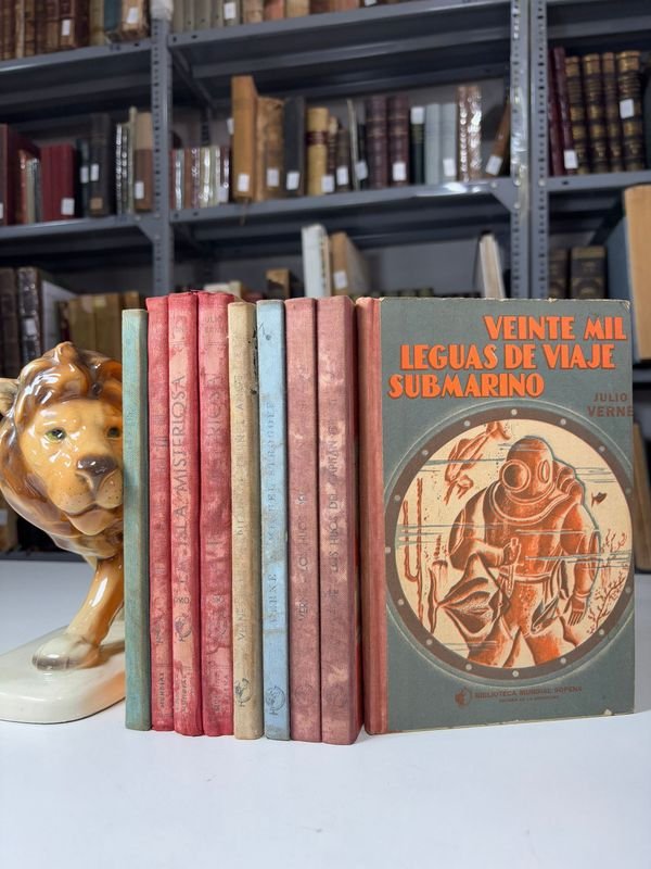 Novelas Ilustradas de Julio Verne, Editorial Sopena 1940 - imagen 2