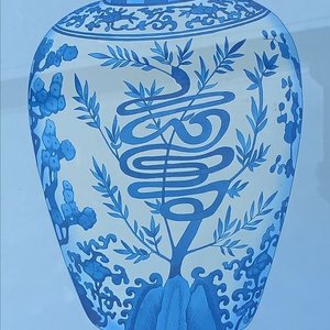 Lote anterior: Lámina ¨China Ming Dynasty XV Century¨ - Enmarcada  con Vidrio Doble - Medidas: 40 cm x 50 cm x