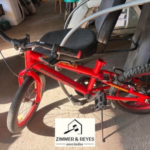 Lote siguiente: Bicicleta Infantil Roja Sin Asiento