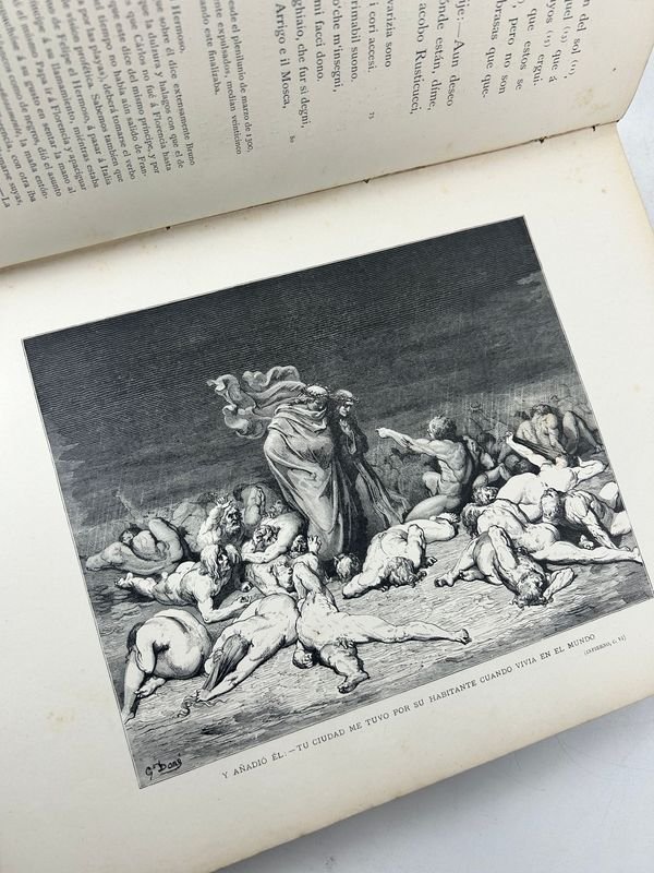 La Divina Comedia de Dante Alighieri, traducción de Cayetano Rosell - imagen 6