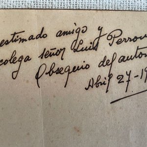 Apuntes sobre Interés Compuesto y Anualidades por Onimes Semino, Edición 1933 Firmada - imagen 2