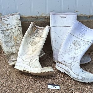 Dos Pares de botas lluvia PVC Talles 38 - Detalles de Uso - imagen 4
