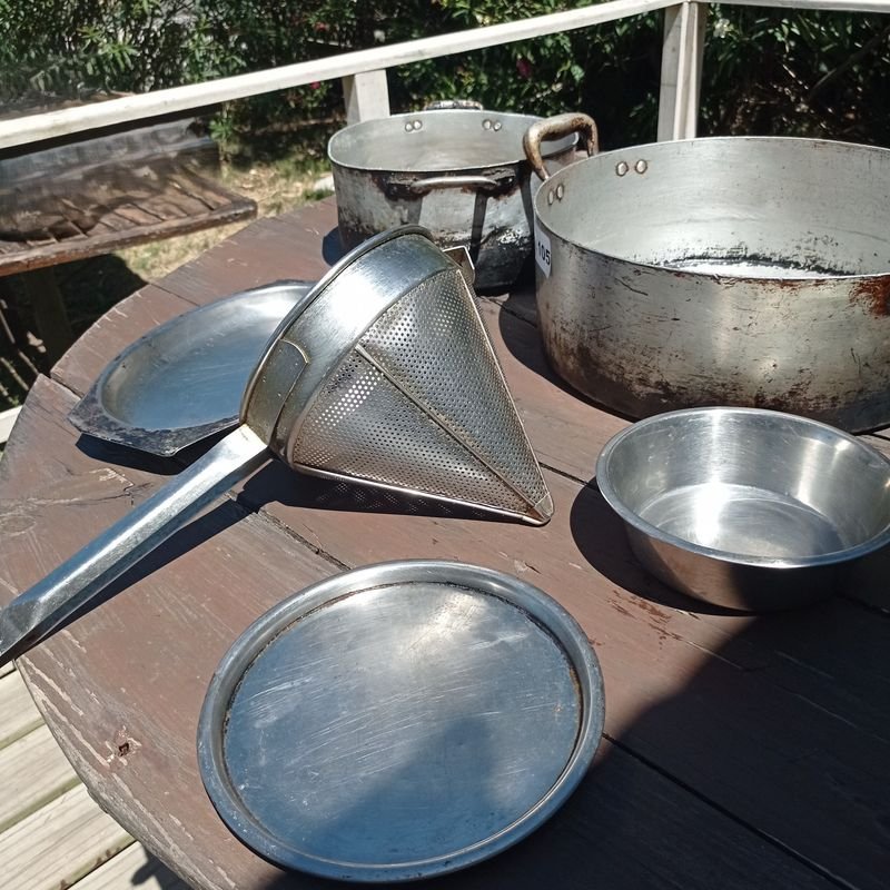 Conjunto de menaje de cocina en plata - imagen 4